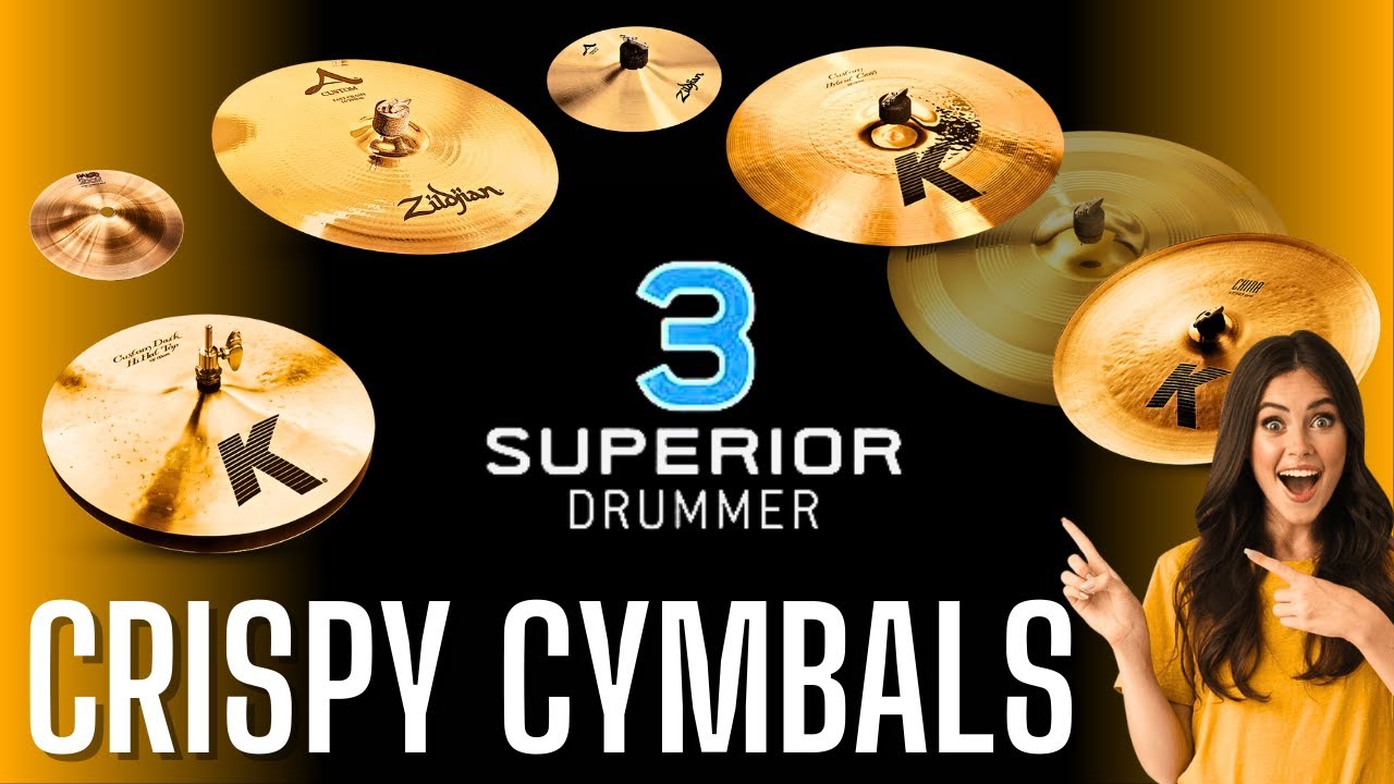 Creating Crispy Cymbals in Superior Drummer 3