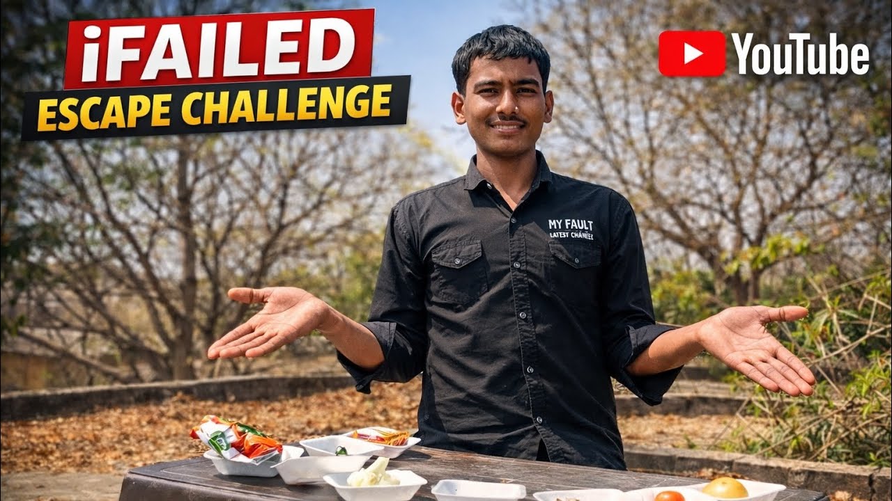 I FAILED ❌ ESCAPE CHALLENGE VIDEO 📸 please हमरी वीडियो को प्यार करे 🙏🏻❤️