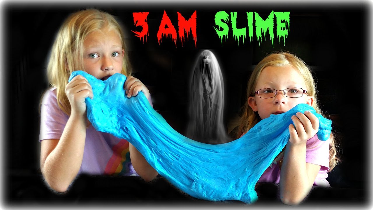 DO NOT MAKE A SLIME AT 3 AM !! SO SCARY!! - Magic Box Toys Collector