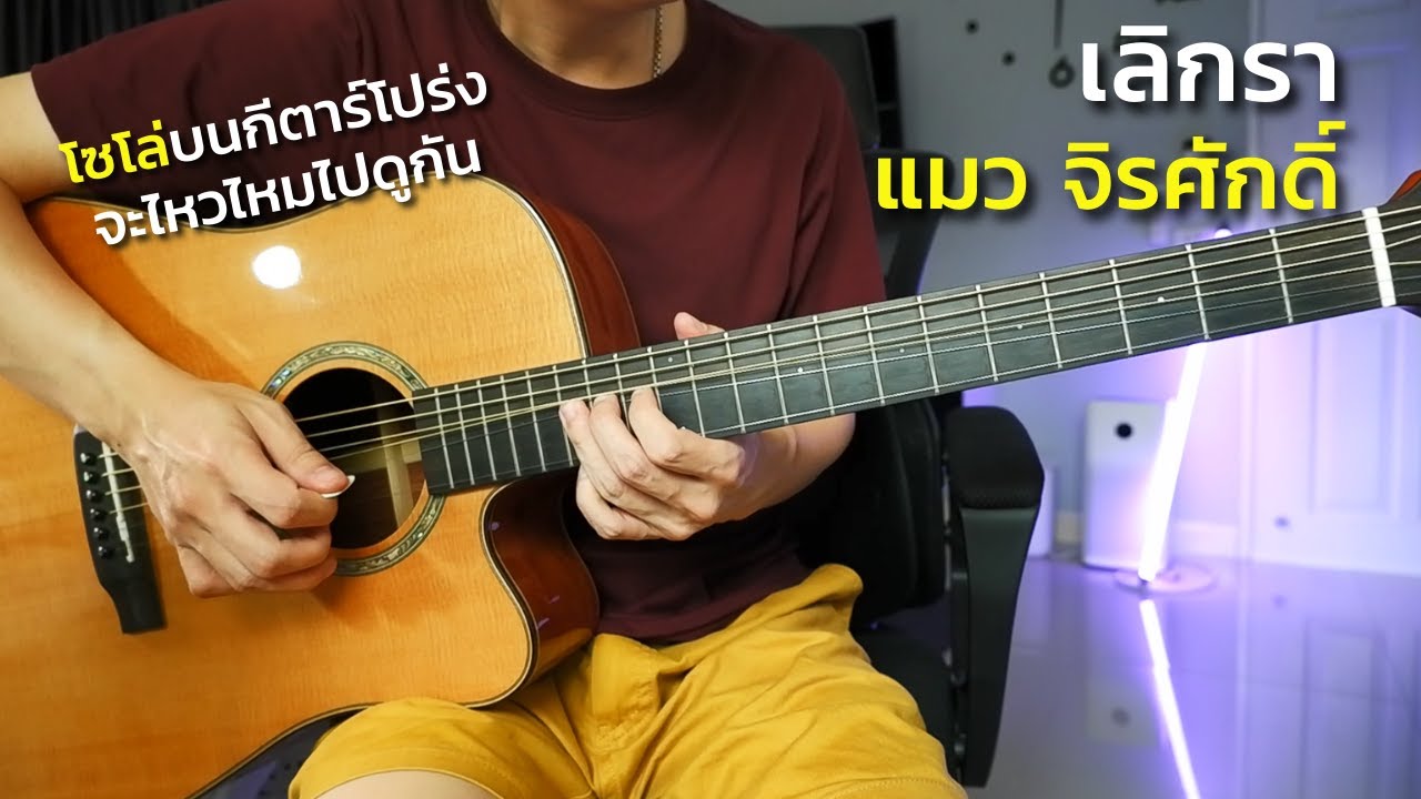 เลิกรา - แมว จิรศักดิ์ กีตาร์โปร่ง by Nut