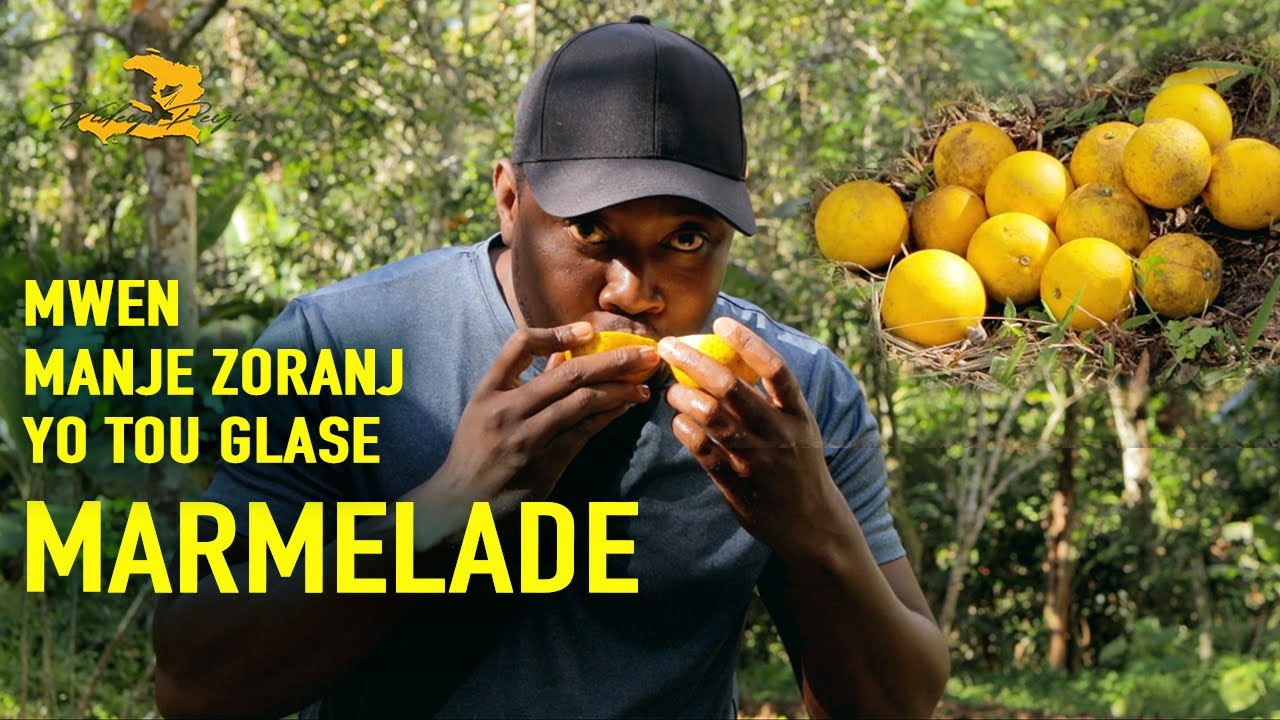 Marmelade se paradi ki bay pi bon zoranj dous òganik