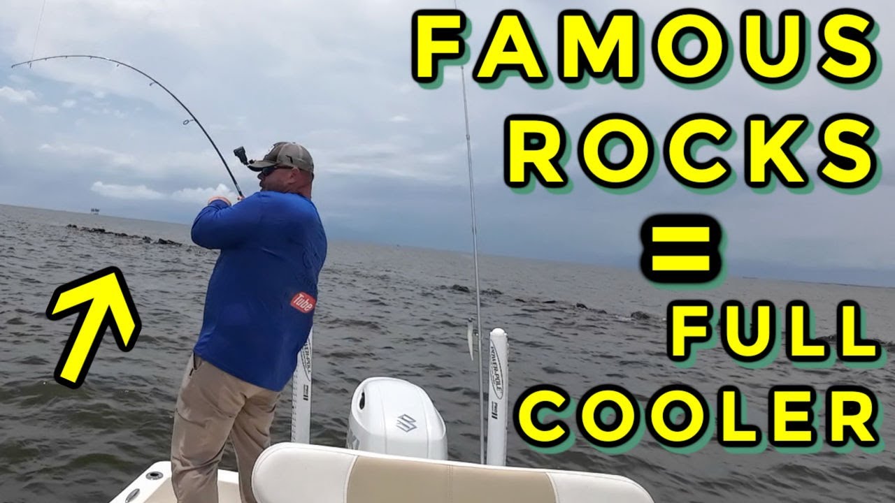 FISHING the famous HOPEDALE  LONG ROCKS | Stuffed the cooler!!! (MRGO)