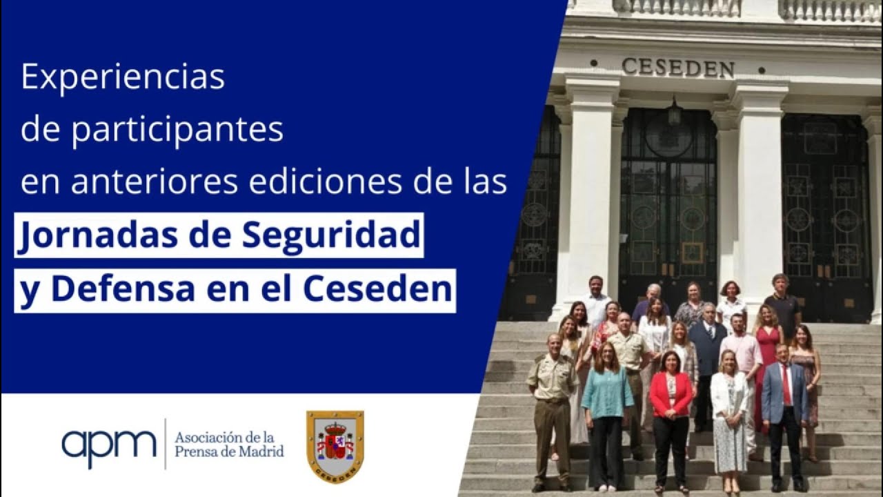 Vídeo promocional del curso del Ceseden y la APM, con participantes de anteriores ediciones