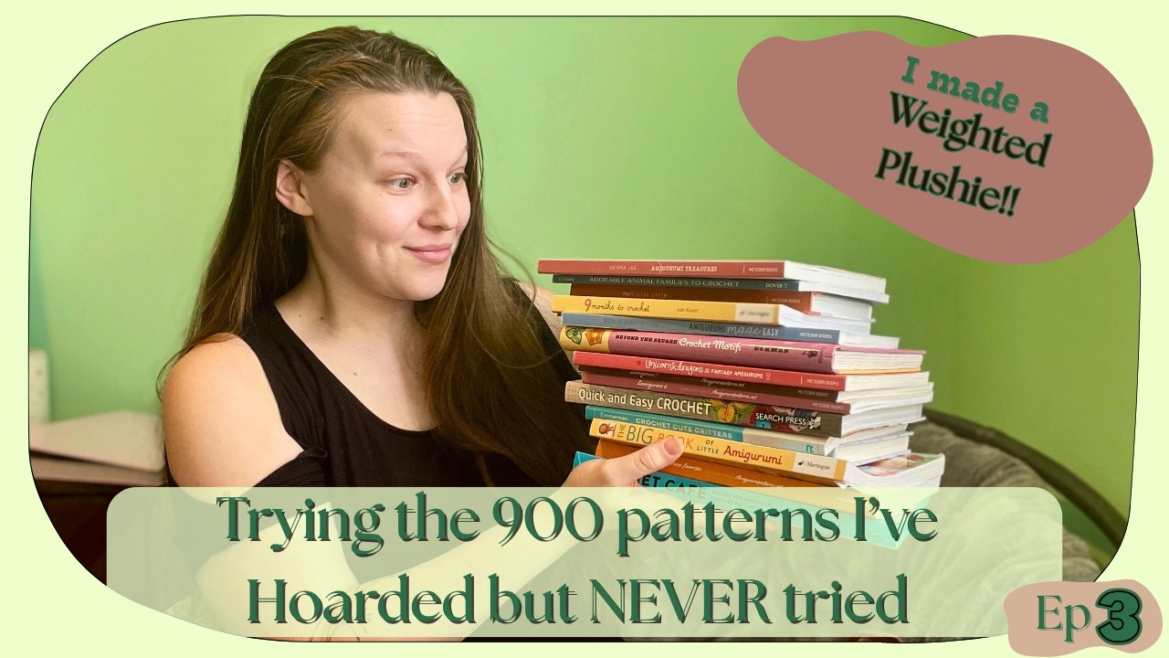 I hoarded patterns and have 900 I’ve never tried 😱 Pattern Busting: Episode 3 🤯