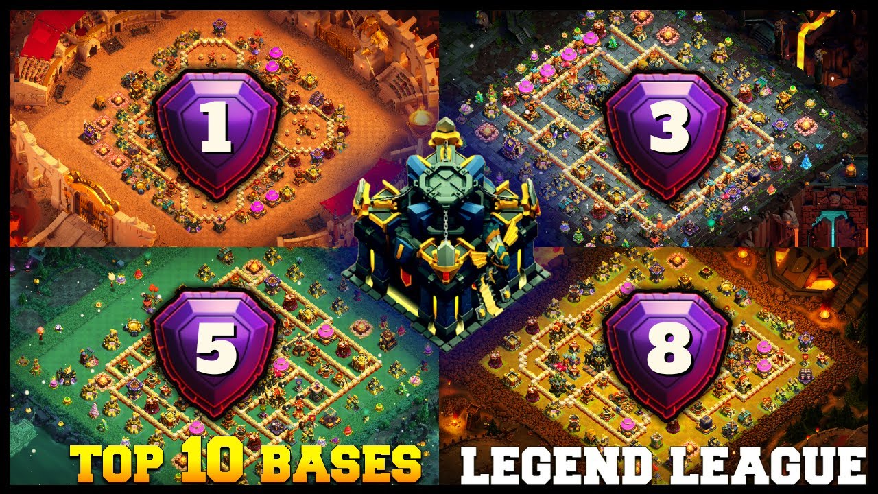 AFTER UPDATE! TOP 10 *STRONG* Legend League Base With Link | TH17 ANTI 2 STAR WAR BASE | NEW BASE.