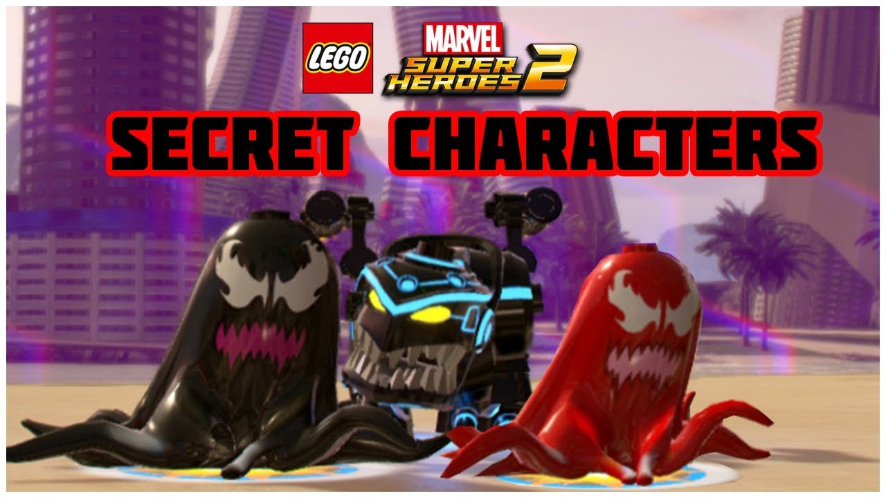 LEGO Marvel Superheroes 2 - ALL SECRET CHARACTERS - NPC (Part 3)