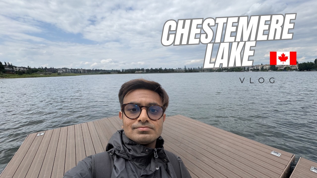 Chestermere Lake Walk | Canada Vlog | Gaurav Tandon