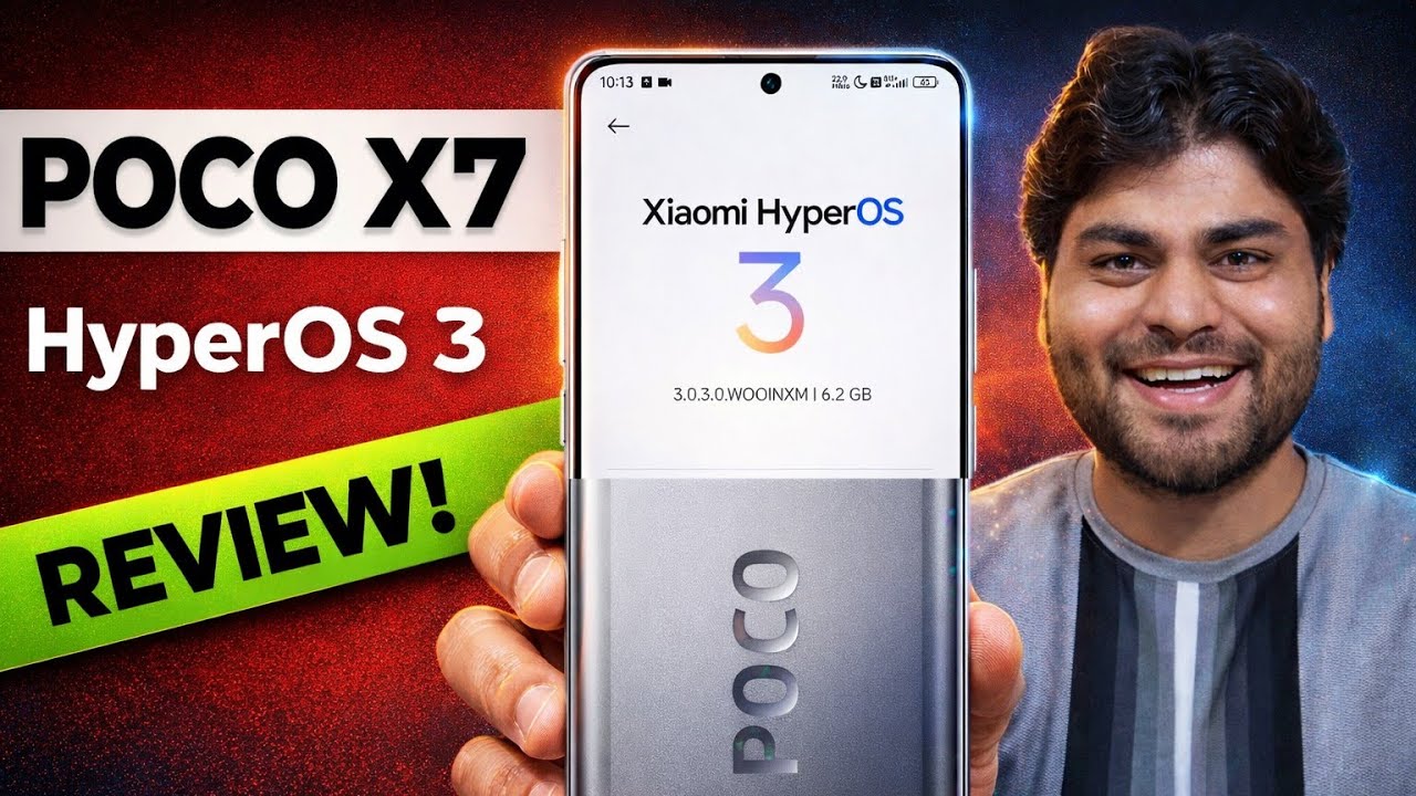 Poco X7 HyperOS 3.0.3.0 Android 16 Update Detailed Review - Features, Changes, Battery, Camera..!!