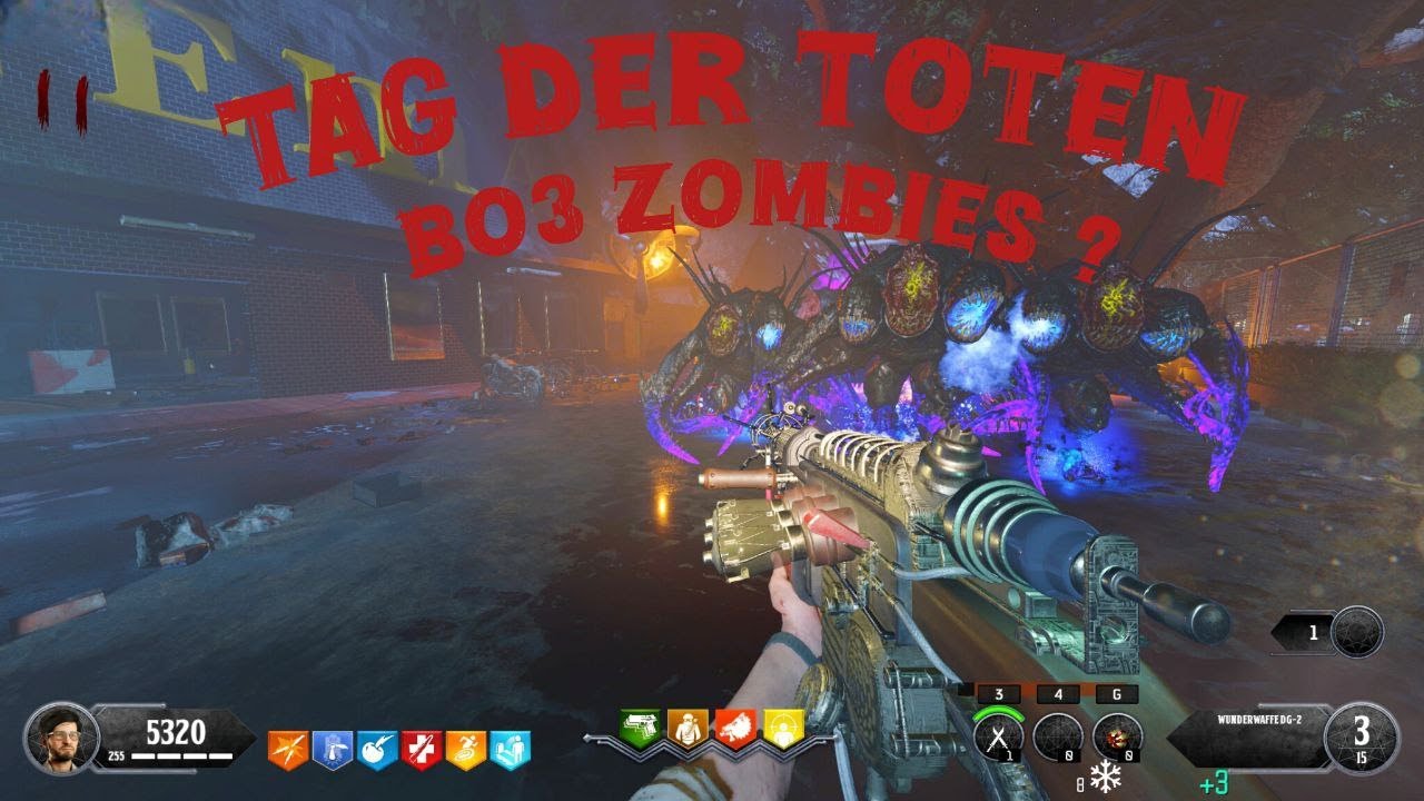 Call of Duty Black Ops 3 Zombies Tag Der Toten Full Easter Egg (Solo) Custom Zombies