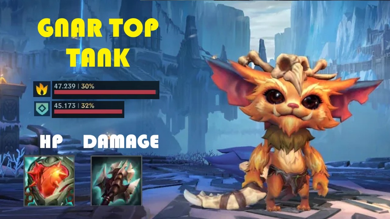 Wild Rift Gnar Top Tank - The build you needed to know