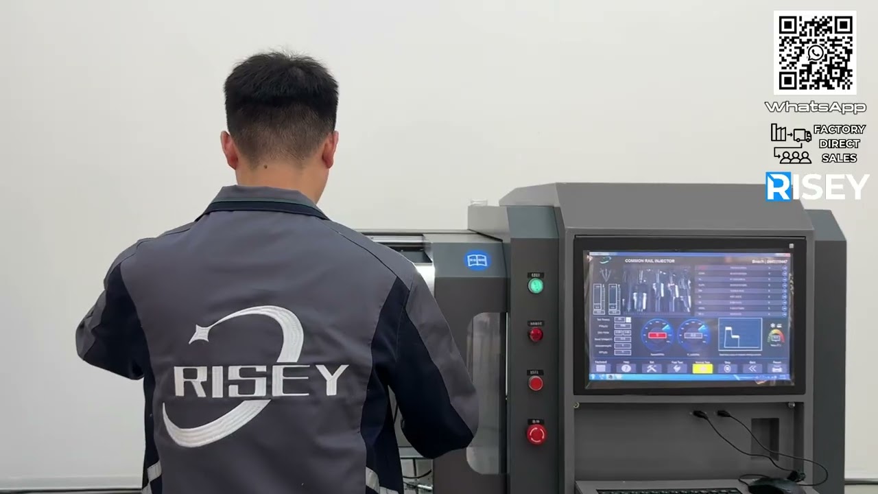 BOSCH COMMON RAIL Injector Testing Made Easy 🔧⚙️
