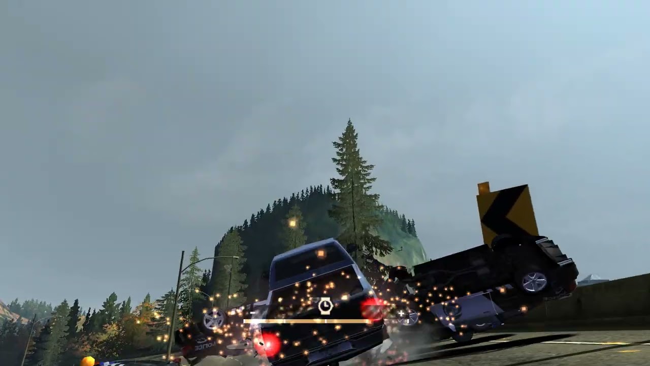 Need for Speed Most Wanted Pickup Truck vs Police