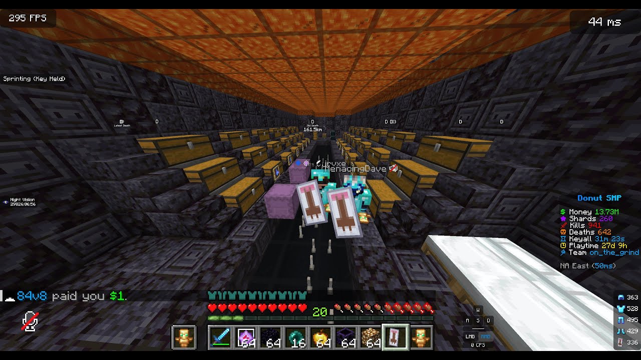 donut smp live |rating bases and escaping traps|