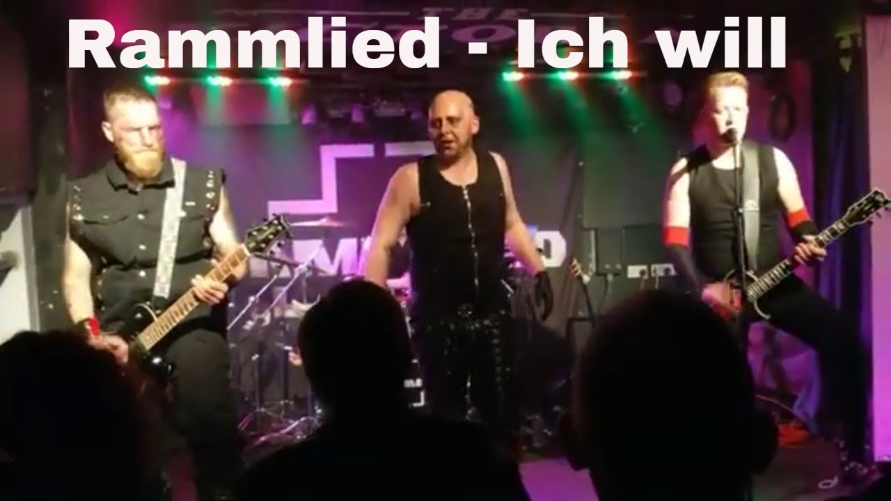 ICH WILL - Rammlied live in Swindon UK No1 Rammstein Tribute Band