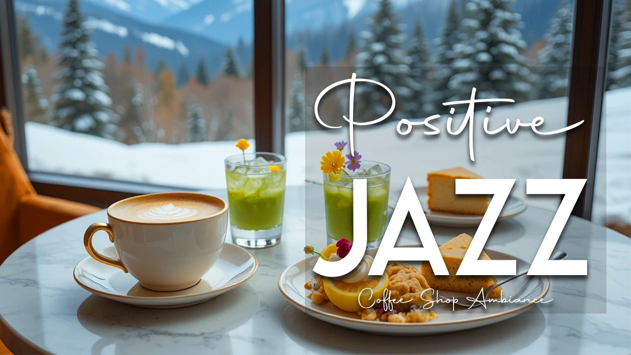Positive Jazz Music ☕ Soft Bossa Nova for a Relaxing Winter Weekend