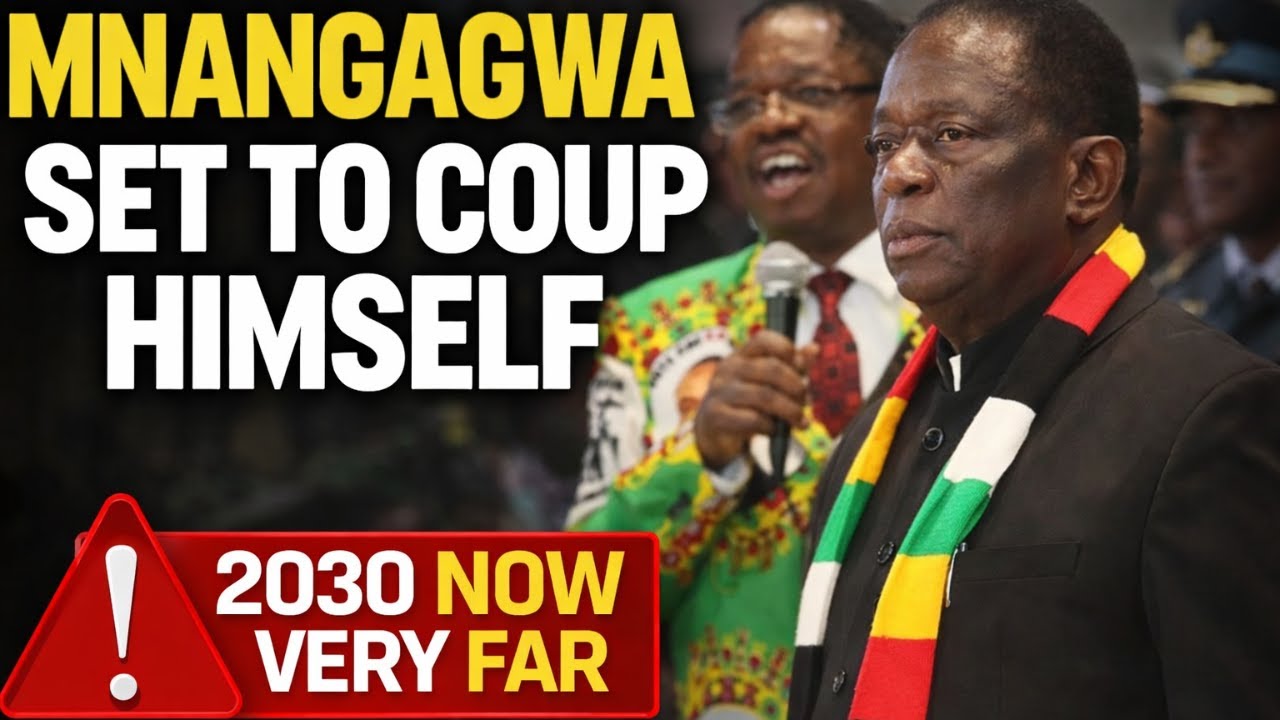 ZANU PF TRAPS MNANGAGWA, A SOFT COUP IN MOTION AND HE CANT ESCAPE WHAT IS COMING