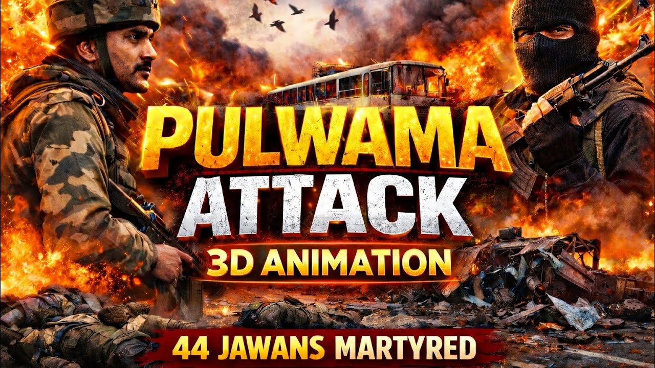 Pulwama Attack | 3D Animation Explained
