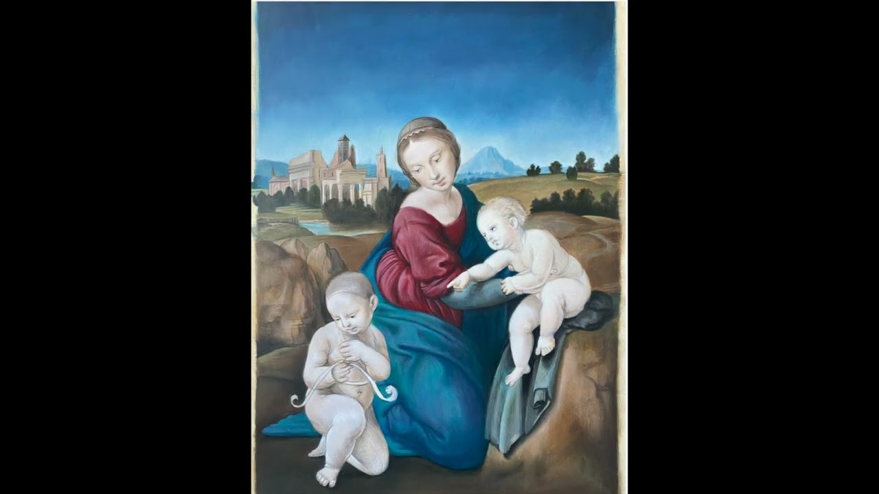Raphael's painting technique , 