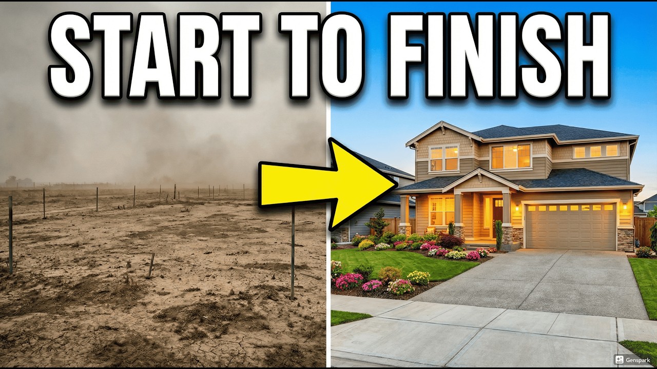 From Dirt to Dream Home — FULL BUILD PROCESS Start to Finish