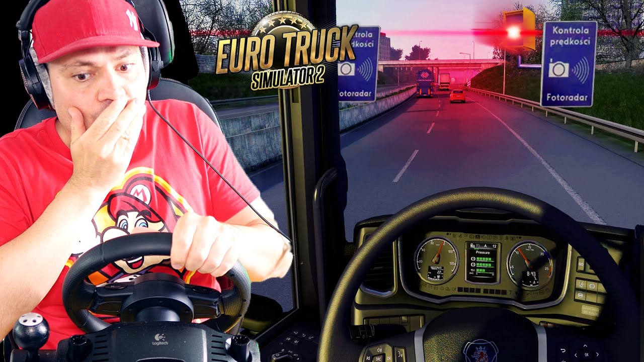 👮 1500ZŁ 10PKT ZA FOTORADAR NA ŚLĄSKU?! jadę do Poznania.... 🚛 Euro Truck Simulator 2 (Mody)