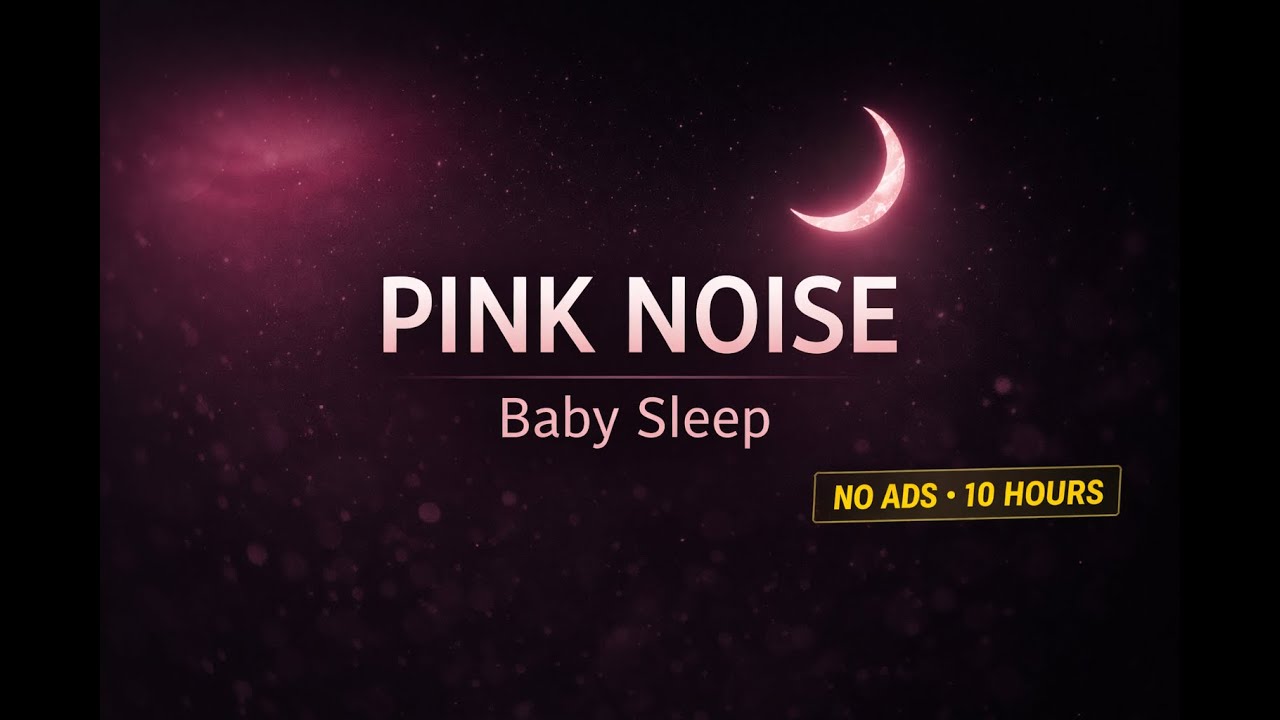 Soft Brown Noise for Babies, Sleep & Anxiety Relief | 10 Hours | Deep Calm | No Ads