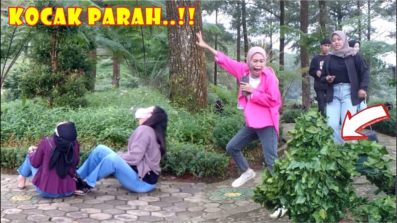 Bushman prank super kocak..!!