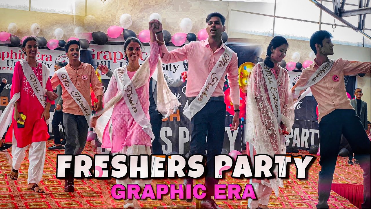 Best Freshers Party Of Graphic Era | B.tech Batch 2022 | Graphic Era University | College Life Vlogs