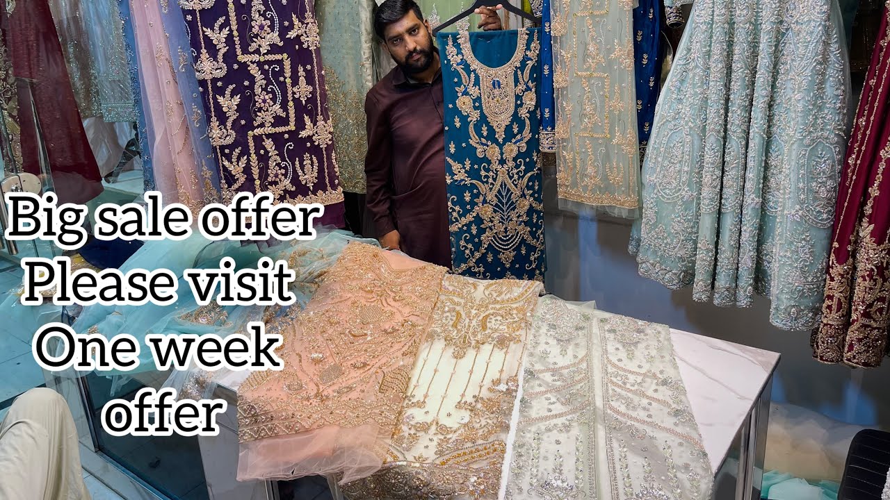 Low Price 😍 Present 2024 Top Class Pakistani PartyWear Handmade Shirt’s Gift 🎁 Price Dresses