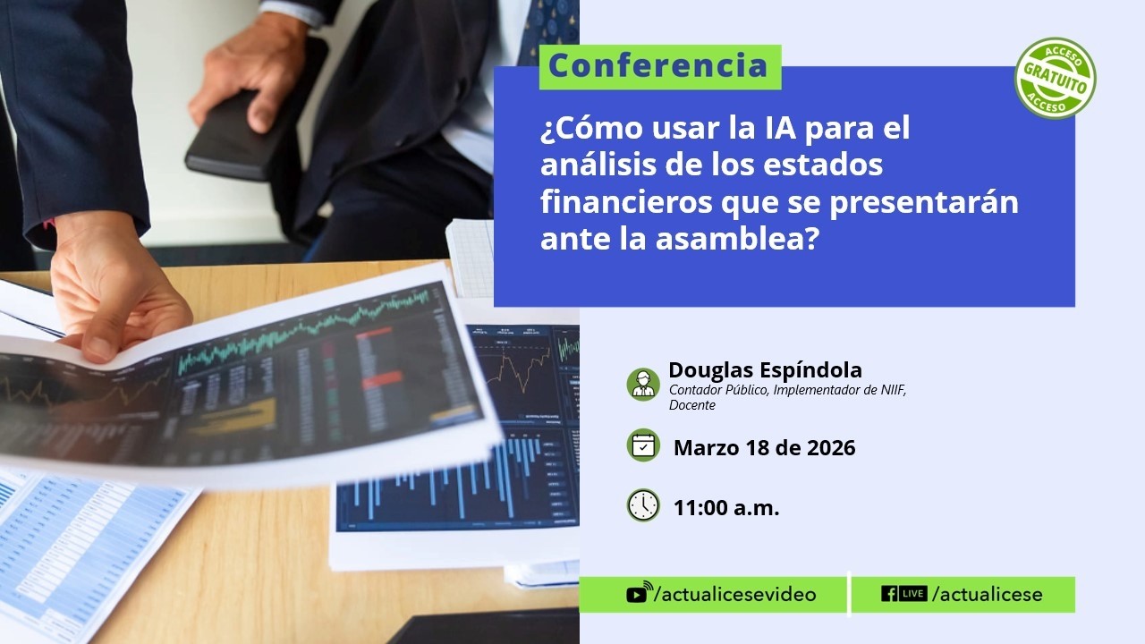 ¿Cómo usar la IA para el análisis de los estados financieros que se presentarán ante la asamblea?