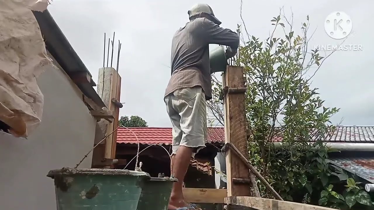 Cor tiang beton