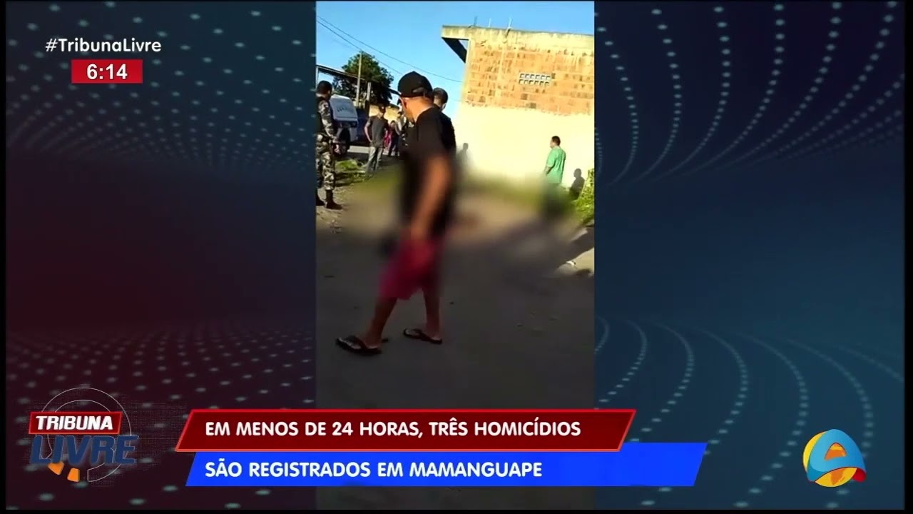 Tribuna Livre - Em menos de 24 horas, três homicídios são registrados em Mamanguape