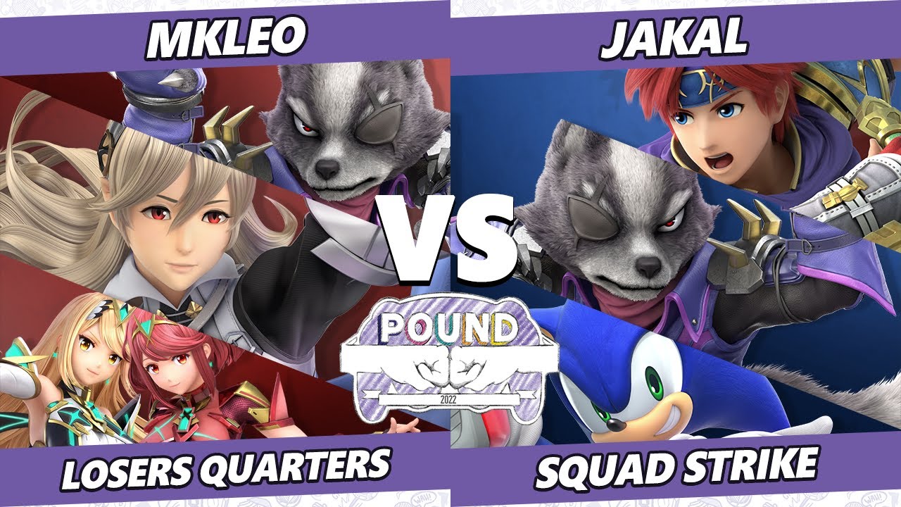 Pound 2022 Losers Quarters - Jakal Vs. MkLeo - SSBU Smash Ultimate Tournament
