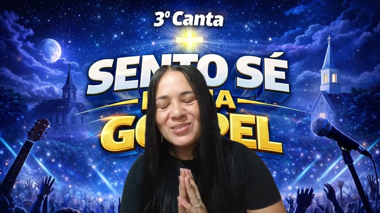 Irmão Ademar Santos vence o 3º Canta Sento Sé Bahia Gospel 2026 por unanimidade.