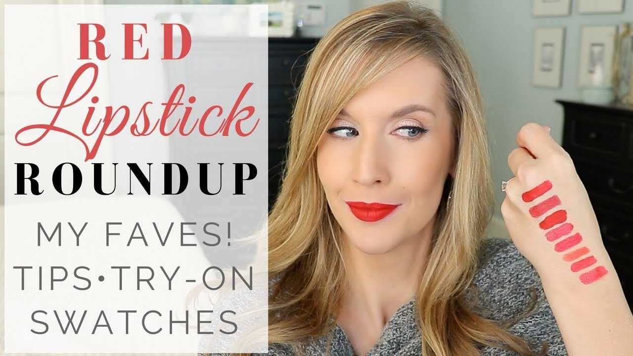 The BEST RED LIPSTICKS for Any Occasion |  LIP SWATCHES + TRY ON