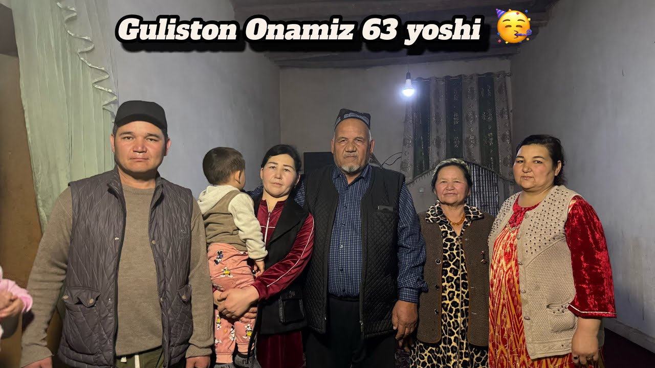 ONAMIZ YASHALGAN 63 YIL❤️ GULISTON ONAMIZGA MAXSUS SURPRISE TABRIK 🥳🎉(05.03.2026)@quvonchmedia8712 