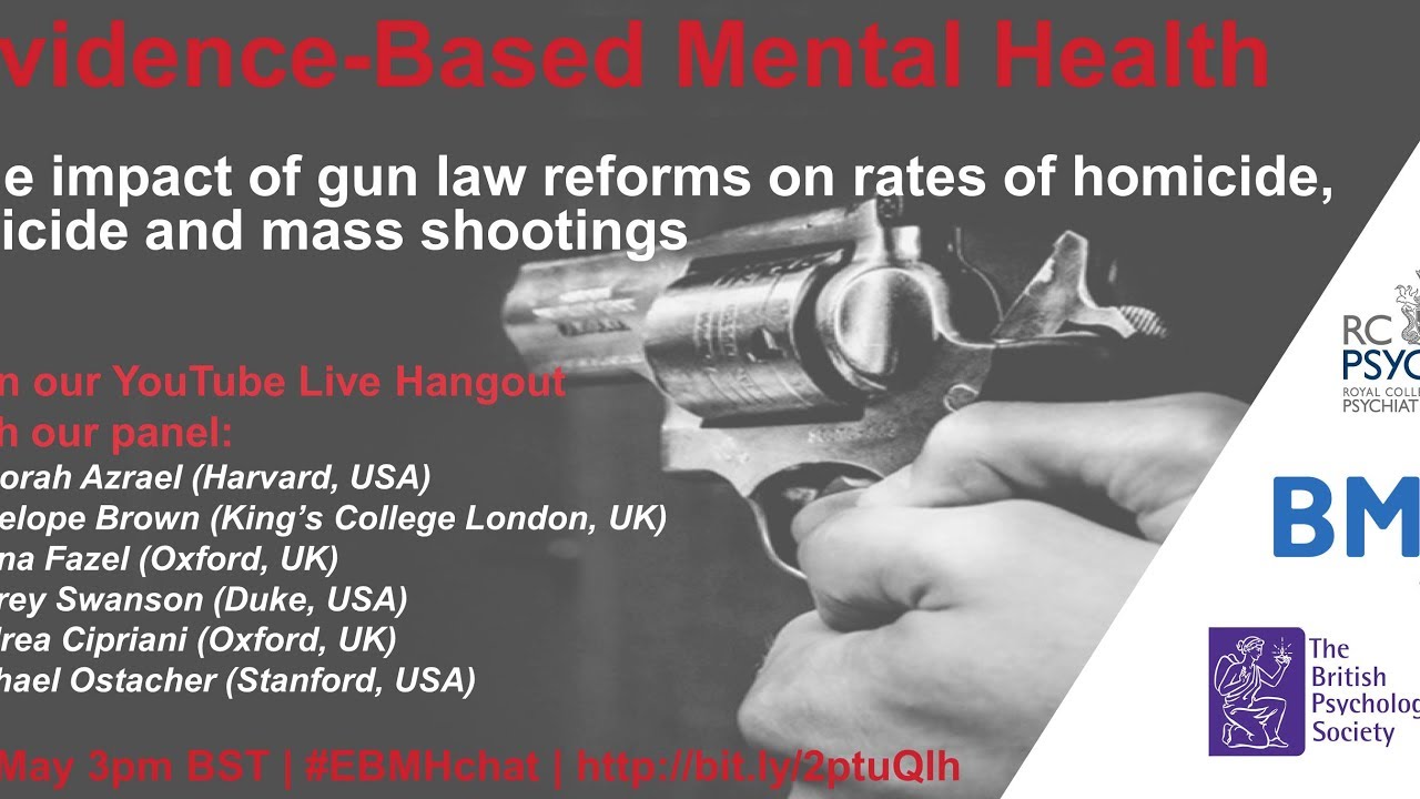 The impact of gun law reforms on rates of homicide, suicide and mass shootings
