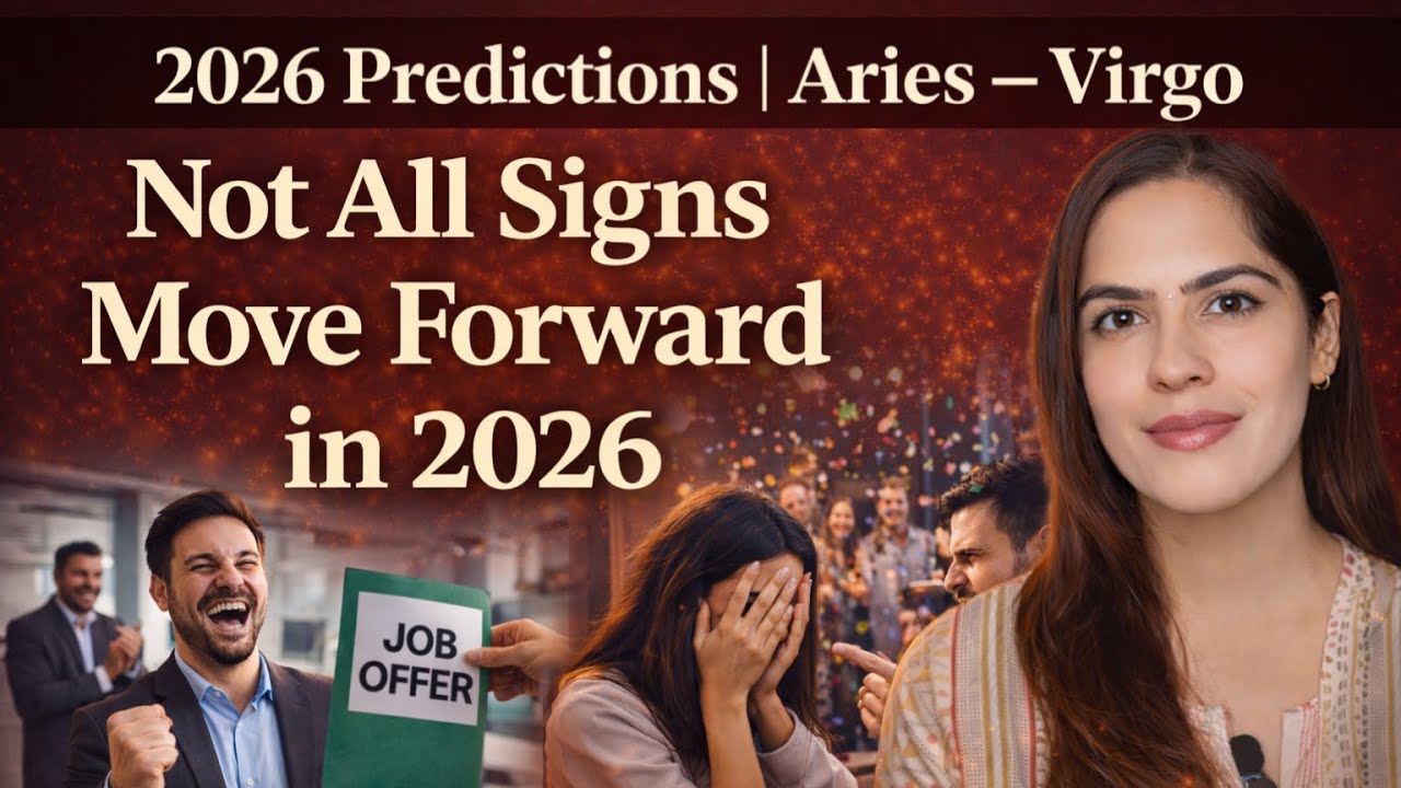 2026 Astrology Predictions Aries to Virgo | Saturn Pisces, Rahu Aquarius & Jupiter Transit Explained