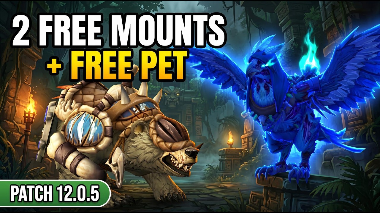 2 FREE Mounts + FREE Pet in Ritual Site Broken Throne &mdash; WoW Midnight