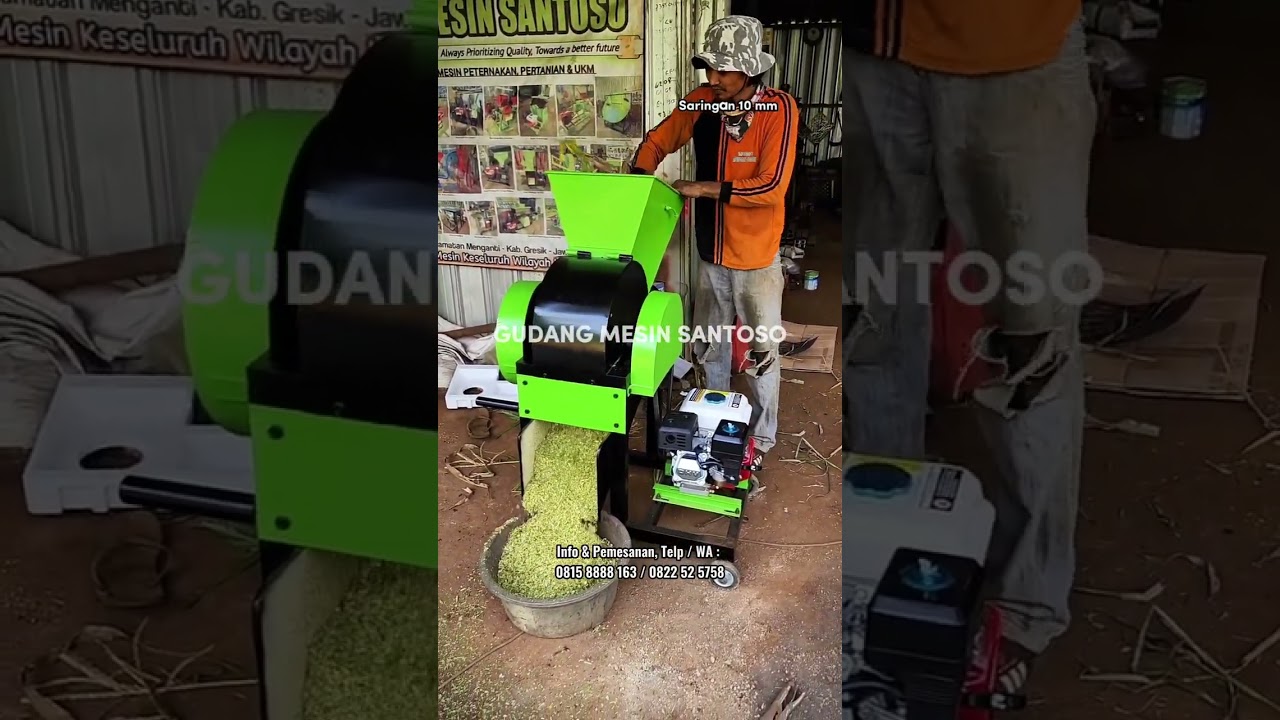 Mesin Choper Multiguna Versi Kecil, Mesin Cacah dan Penggiling Serbaguna Tipe G 20