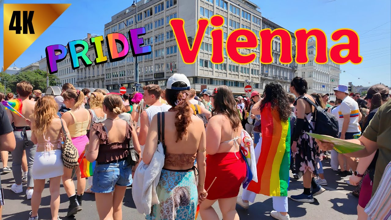 The Most Colorful Party in Europe! Vienna Pride 2025 🇦🇹🎉