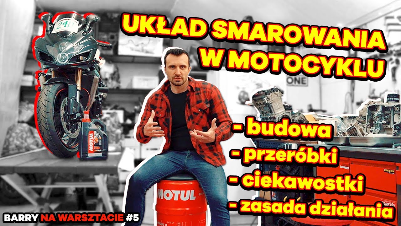 Układ smarowania krok po kroku 🔧 Wyjaśniamy: jaki olej do motocykla? 🤪🤣😂  Barry na warsztacie #5