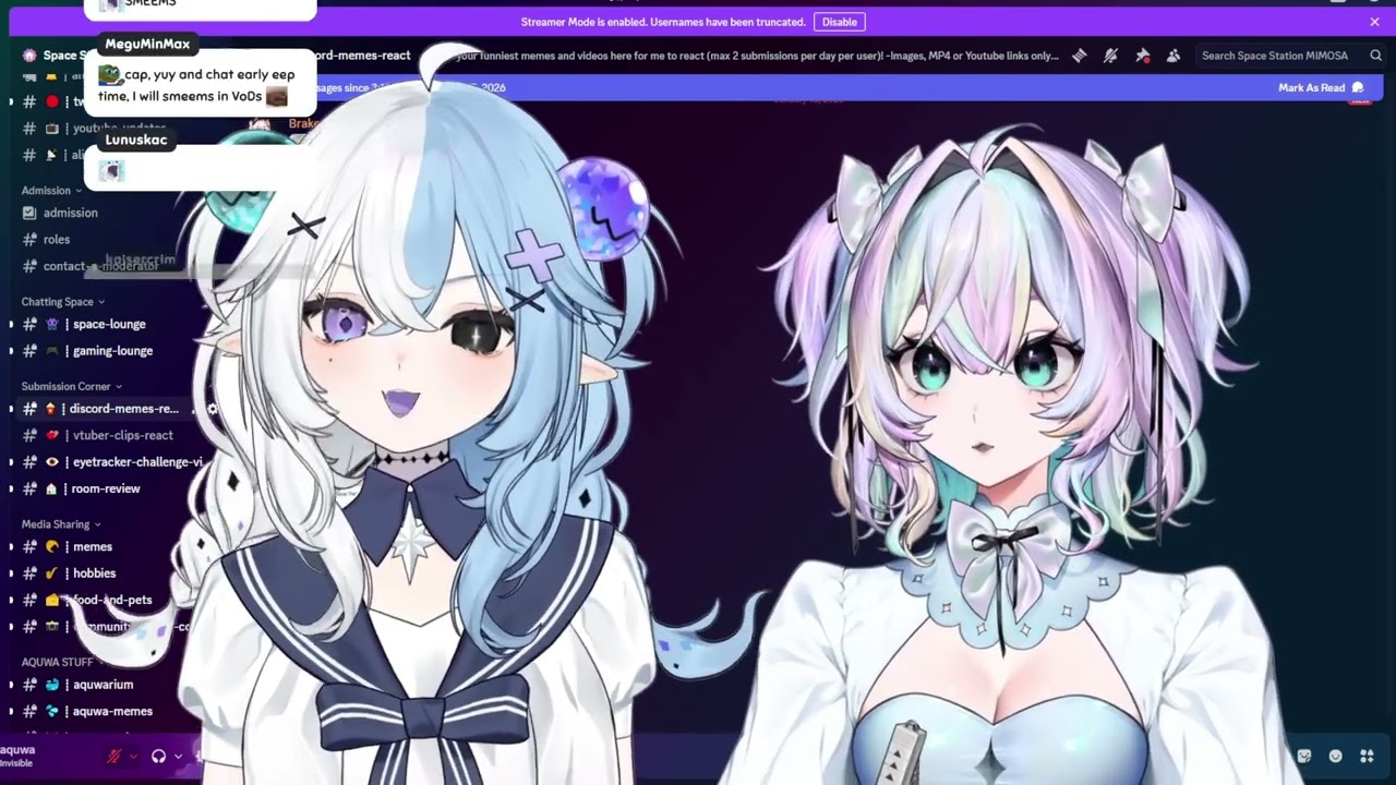 Aquwa Got NTR'd By Her Mod