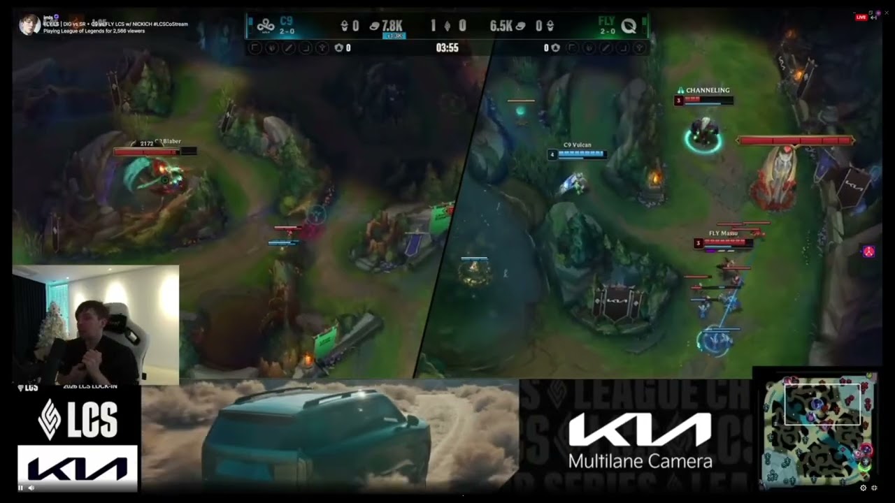 LS Nickich on catch up exp, on C9 Blaber invade 16.3