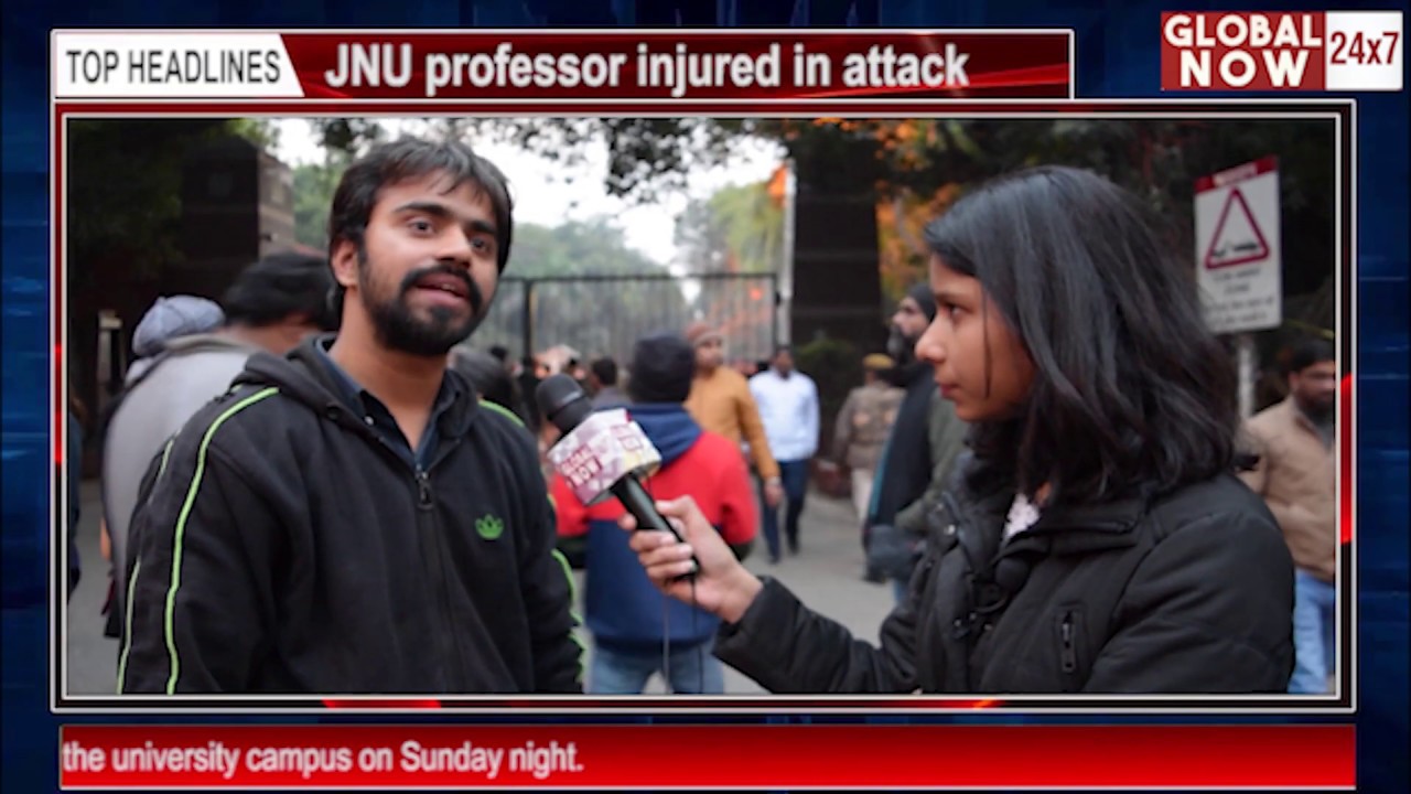 Protest against JNU attack