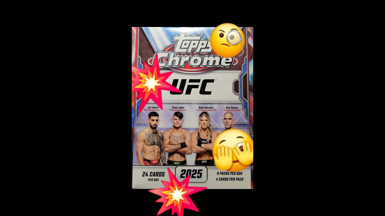 2025 Topps Chrome UFC Blaster Box