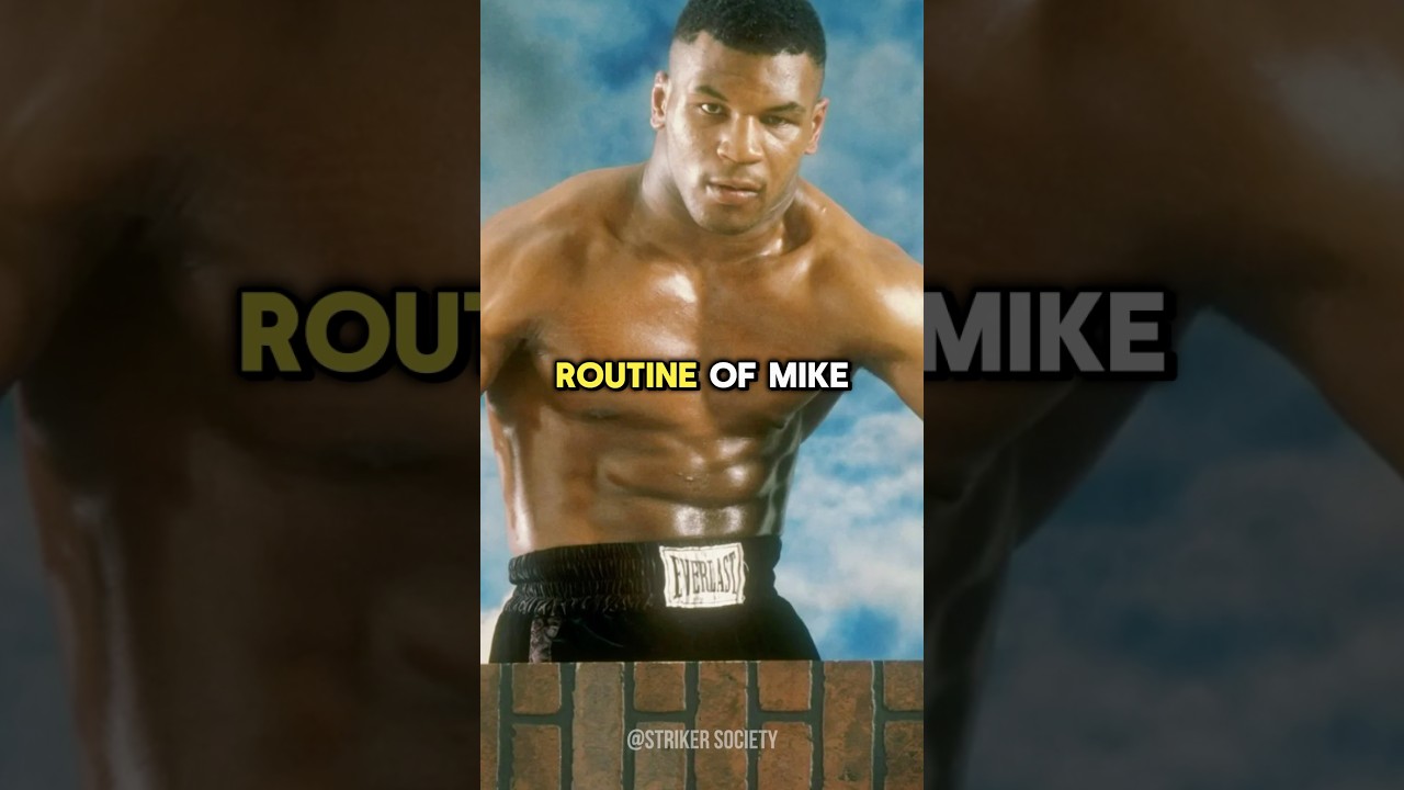 Mike Tyson's Training Routine 😱