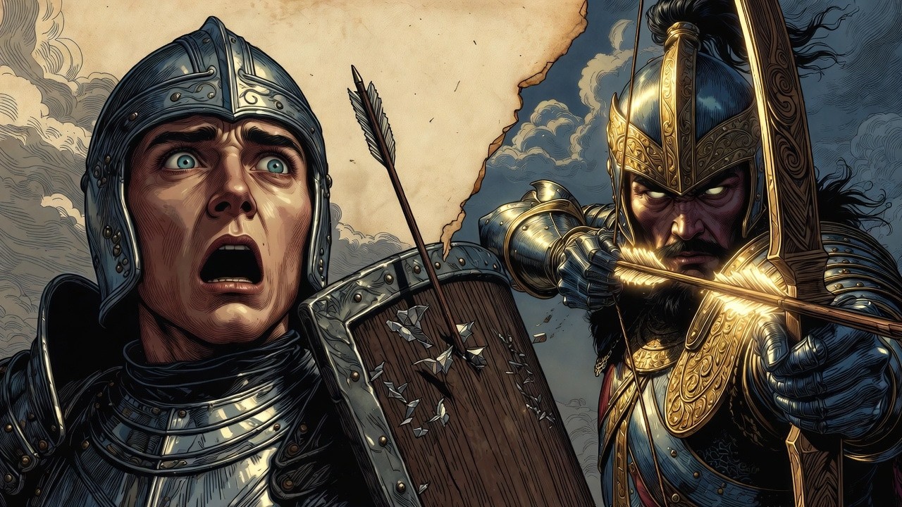 Почему рыцари Европы ПАНИЧЕСКИ боялись монгольских лучников?