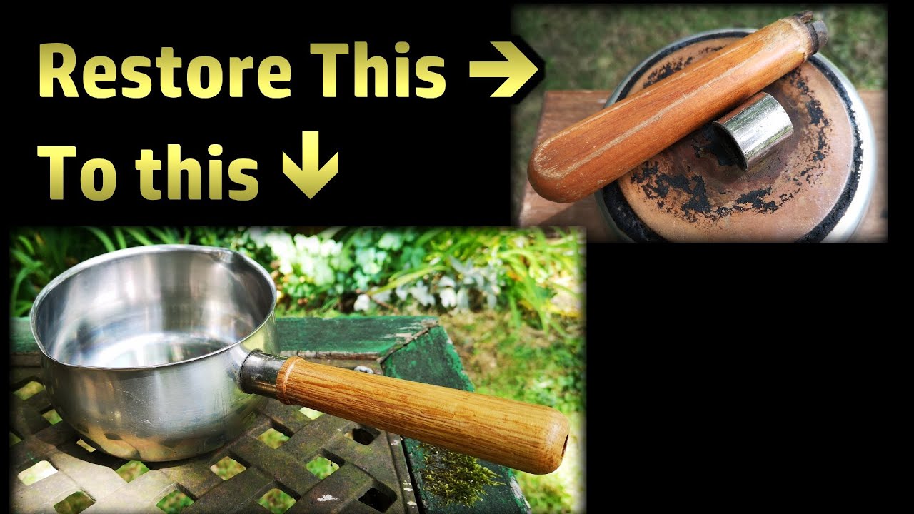 Restoring A Broken Saucepan Handle - Make Do And Mend