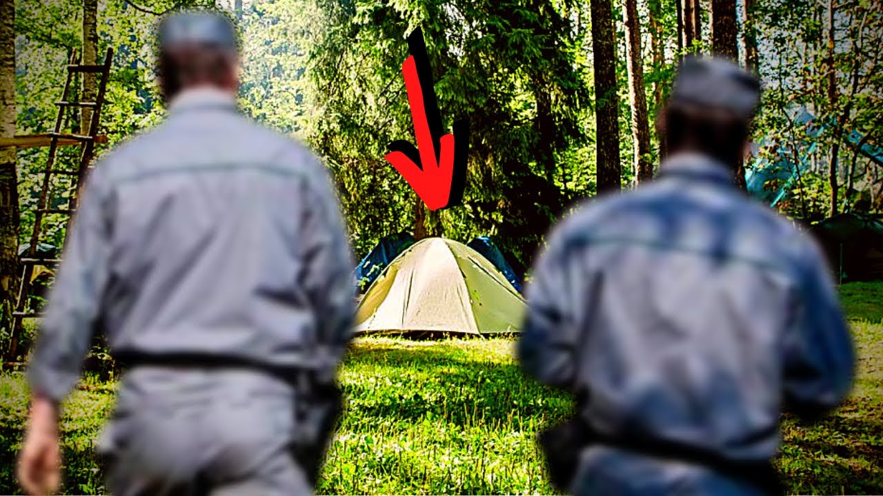 BRACCATI dai Guardiaparco… (Dormire in Tenda è ILLEGALE?)
