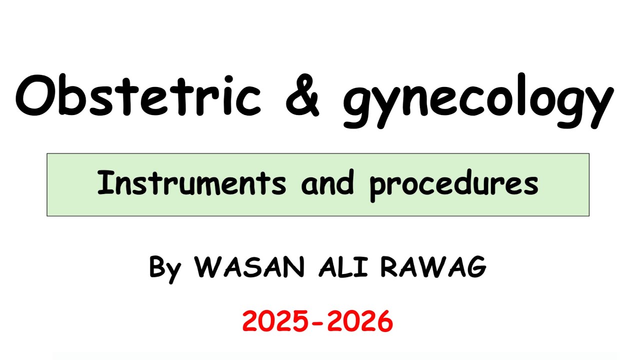 Pap smear procedure by Wasan Ali Rawag